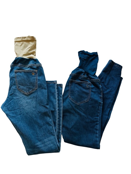 Jessica Simpson Denim - Jessica Simpson Skinny Leg Maternity Jeans with Stretch Waistband Womens Small